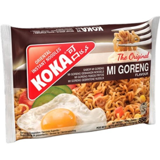 Koka Instant Noodles Mi-Goreng 5 Pieces 85g, Pack Of 12