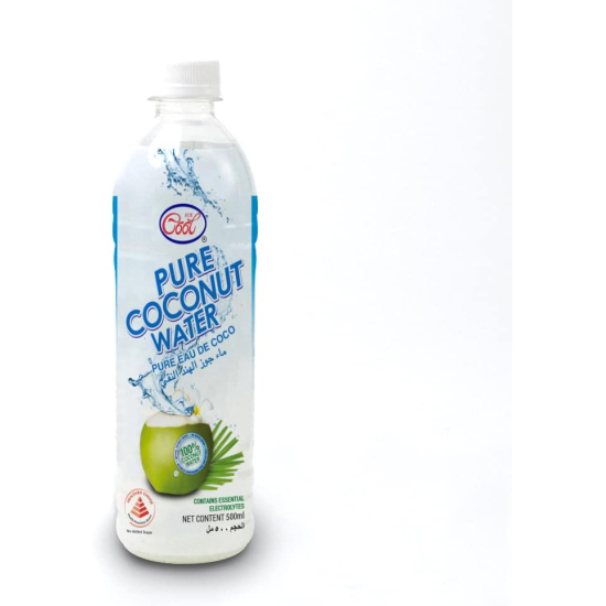 Ice Cool Coconut Water Pet 500 ml, Pack Of 24