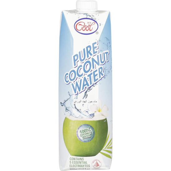 Ice Cool 100% Coconut Water 12x1000 ml, Pack Of 3