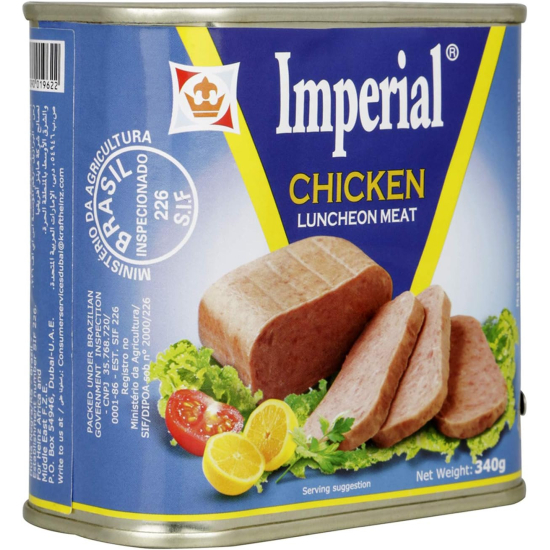 Imperial Luncheon Meat Chicken 340g, Pack Of 24