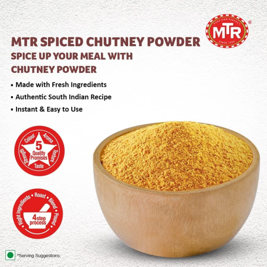 MTR Spiced Chutney Powder 200g, Pack Of 30