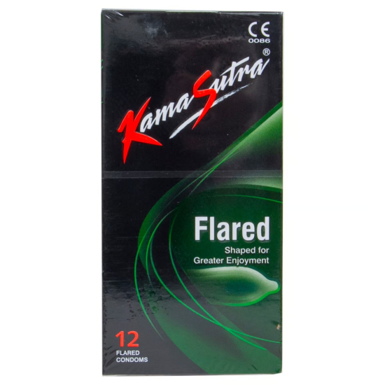 Kamasutra Flared Condoms 12 Pieces, Pack Of 12