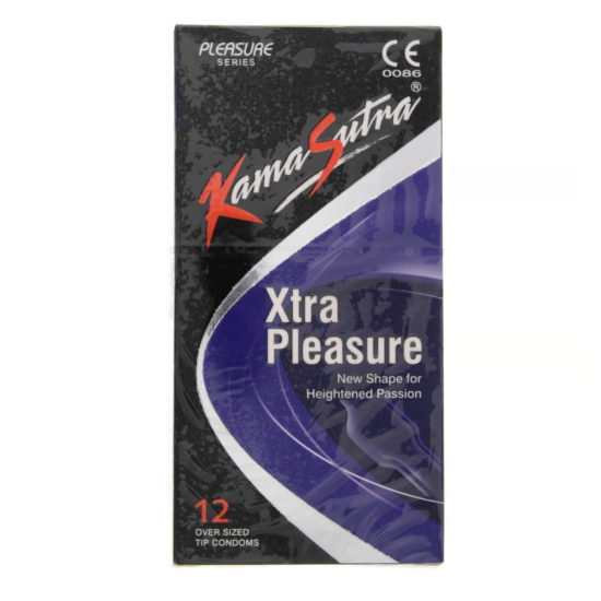 Kama Sutra Xtra Pleasure Condom 12 Pieces, Pack Of 12