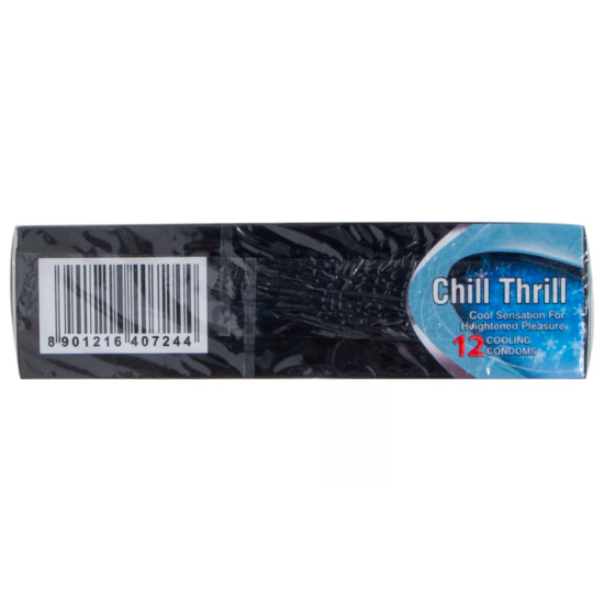 Kamasutra Chill Thrill Condoms 12 pcs, Pack Of 12