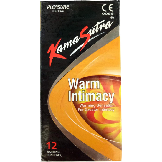 Kamasutra Warm Intimacy Condoms 12 Pieces, Pack Of 12