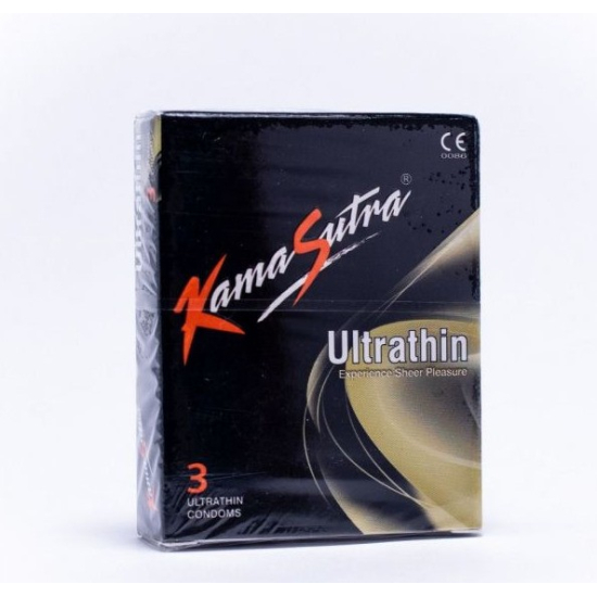 Kama Sutra Condom Ultra Thin 3 Pieces, Pack Of 24