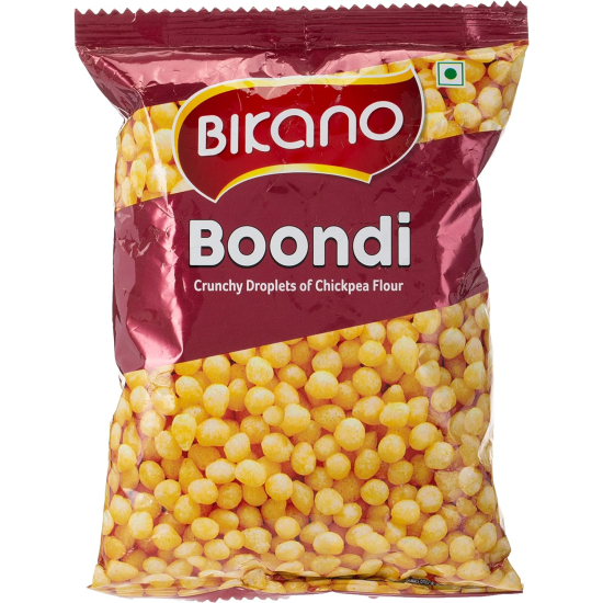 Bikano Namkeen Boondi Salted 10x140g, Pack Of 12