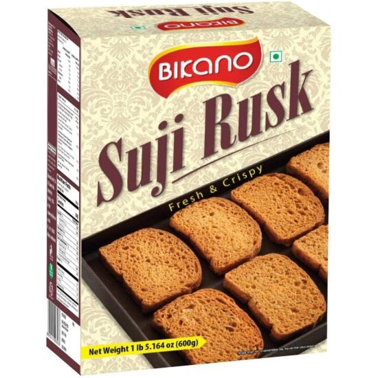 Bikano Suji Rusk 12x600g, Pack Of 7