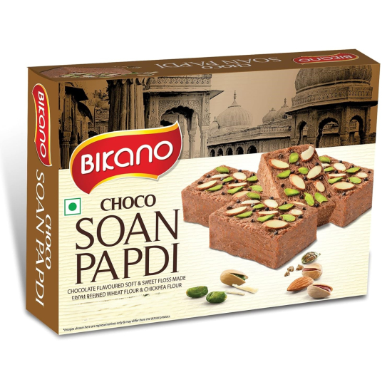 Bikano Soan Papdi Chocolate 500g