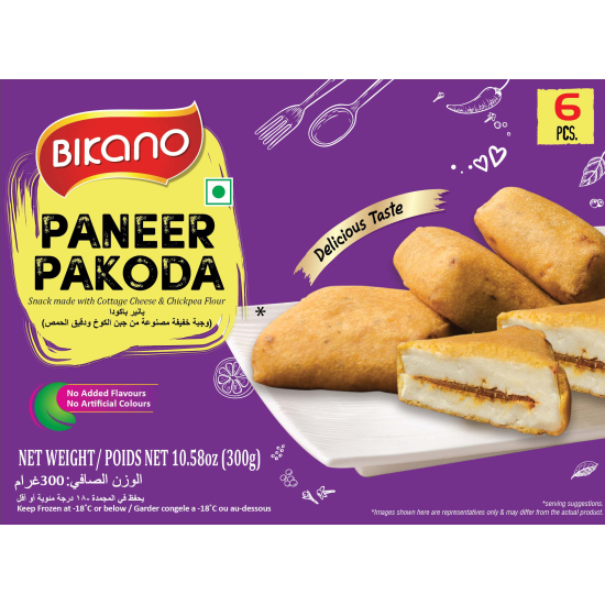 Bikano Fz Paneer Pakoda 14x300g, Pack Of 2