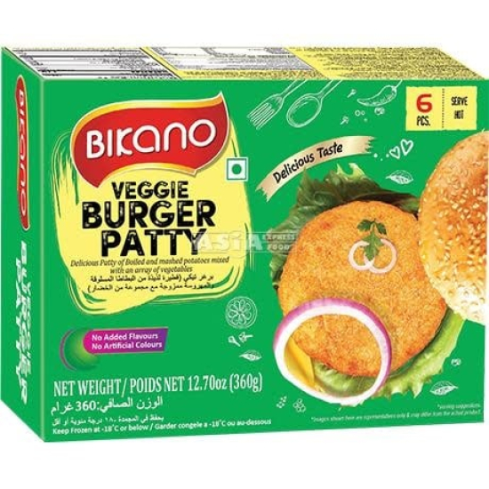 Bikano Fz Veggie Burger Tikki 24x360g, Pack Of 4