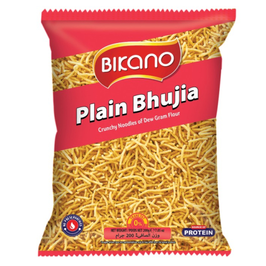 Bikano Namkeen Plain Bhujia 400g, Pack Of 20