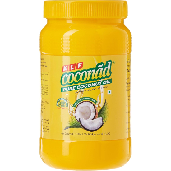 Klf Coconad Pure Coconut Oil 720 ml, Pack Of 20