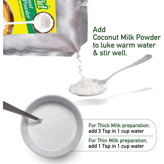 Klf Coconad Instant Coconut Milk Powder 1kg, Pack Of 12