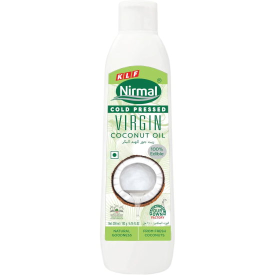 Klf Nirmal Virgin Coconut Oil 200 ml, Pack Of 48