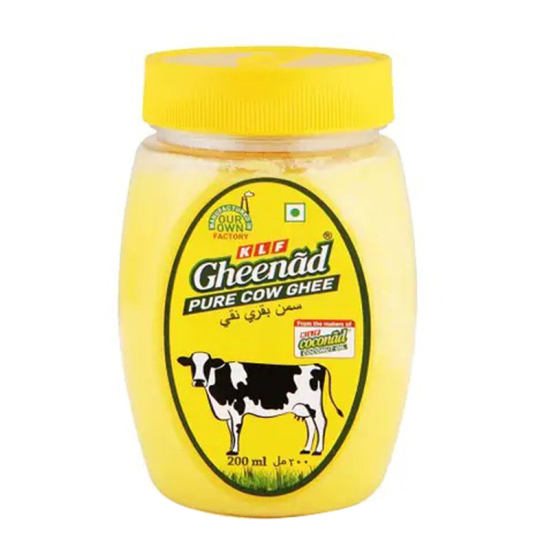  KLF Gheenad Pure Cow Ghee 200 ml, Pack Of 60