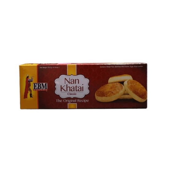 EBM Nan Khatai Classic Biscuits 24x116.2g, Pack Of 3