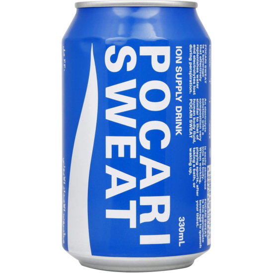 Pocari Sweat Liquid Isotonic Drink Can 330ml, Pack Of 24 ( Energy Drink)