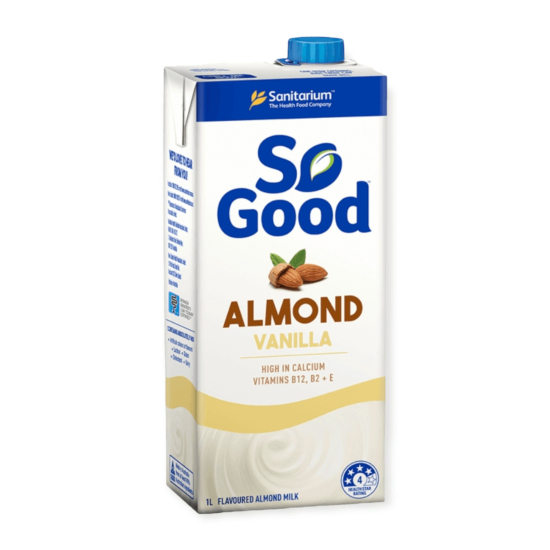 Sanitarium So Good Almond Milk Vanilla 12x1Ltr