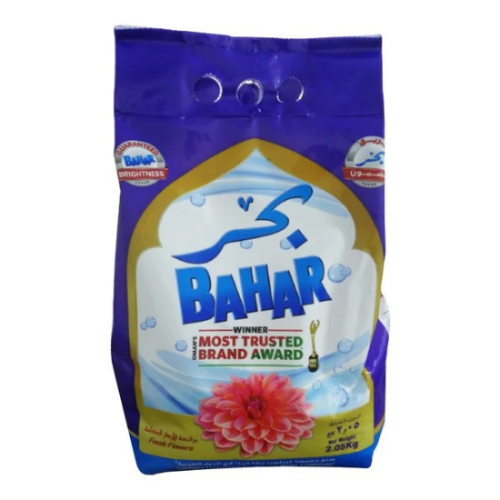 Bahar Detergent Powder Fresh Flower 2.05kg, Pack Of 6