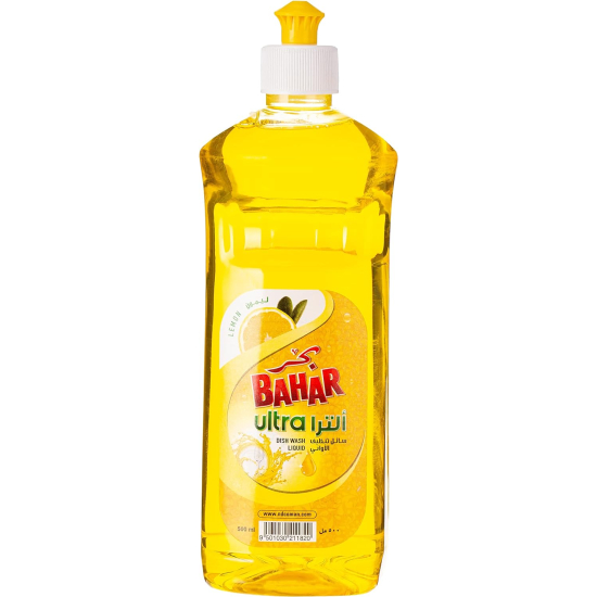 Bahar Ultra Dish Washing Liquid Lemon 24x500ml, Pack Of 4