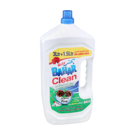 Bahar Anti Disinfectant Pine 3x4.5 Litre, Pack Of 6