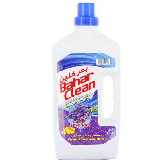 Bahar Clean Disinfectant Lavender 12x1Ltr, Pack Of 5