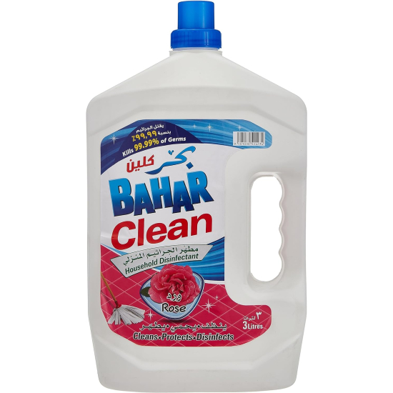 Bahar Rose Clean Disinfectant 4x3Ltr, 6