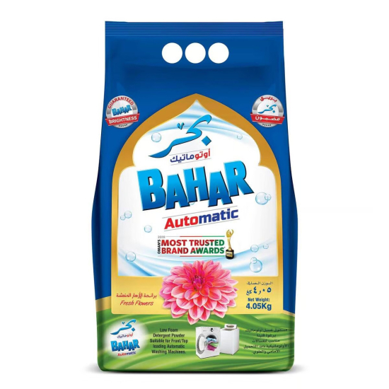 Bahar Automatic Fresh Flowers Detergent Powder 4x4.05 kg, Pack Of 5