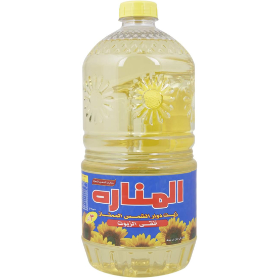 Minara Pure Sunflower Oil 3 Pvc Liters, Pack Of 4