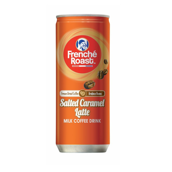 Frenche Roast Salted Caramel Latte Iced Coffee 240 ml, Pack Of 24