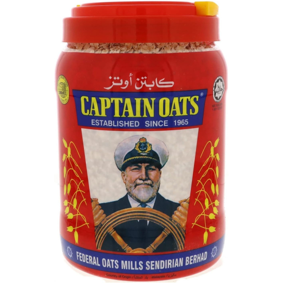 Captain Oats Jar 12x1kg, Pack Of 3