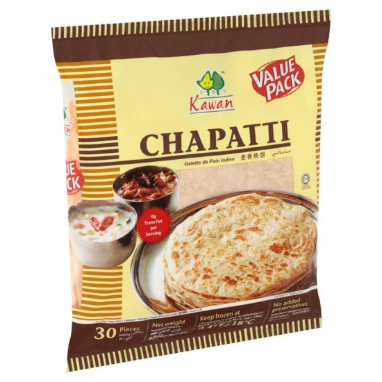 Kg Fz Chapatti 30 Pieces 1.2kg, Pack Of 12