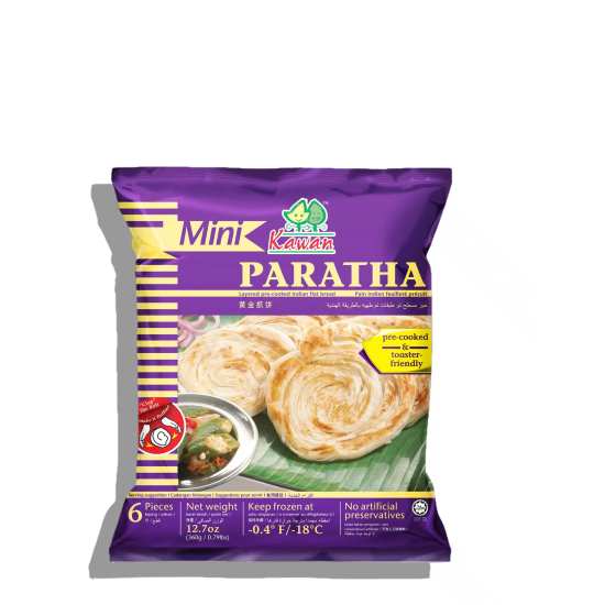 Kg Fz Mini Parotta 6 Pieces 360g, Pack Of 24