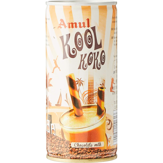 Amul Kool Koko (Tin) 200 ml, Pack Of 12