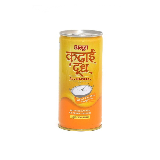 Amul Kadhai Doodh 200 ml, Pack Of 12