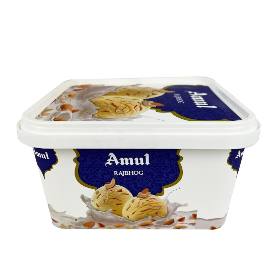 Amul Ice Cream Rajbhog 1ltr, Pack Of 6