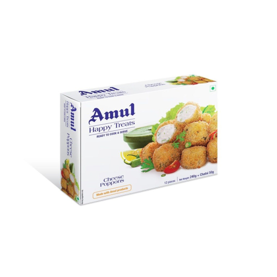 Amul Cheese Poppons 300g, Pack Of 12