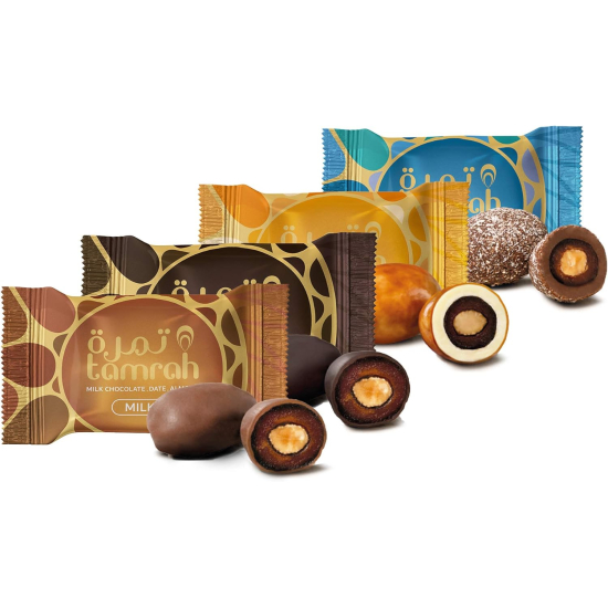 Tamrah Assorted Chocolate Gift Box 270g, Pack Of 6