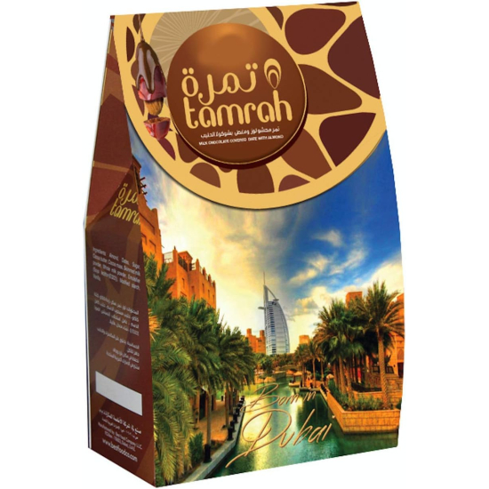 Tamrah Milk Chocolate Souvenir Box 250g, Pack Of 6