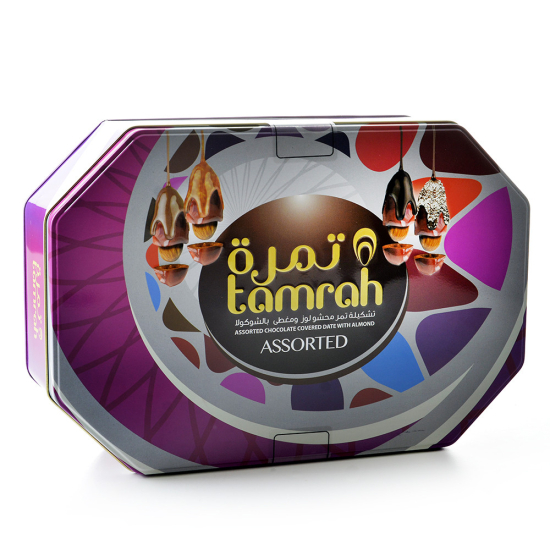 Tamrah Assorted Chocolate Tin 700g, Pack Of 6