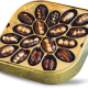 Tamrah Select Square Tin Stuffed Date 626g, Pack Of 6