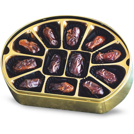 Tamrah Select Oval Tin Plain Date 322g, Pack Of 6