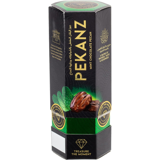 Pekanz Pecan Coated with Mint Chocolate Box 50g, Pack Of 12