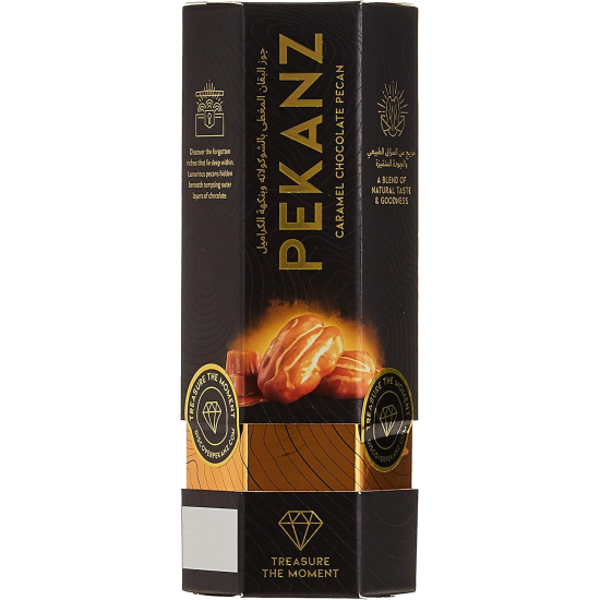 Pekanz Pecan Coated with Caramel Chocolate Box 50g, Pack Of 12