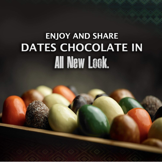 Dates Chocolate Milk Chocolate Coated Date With Almond, 3kg