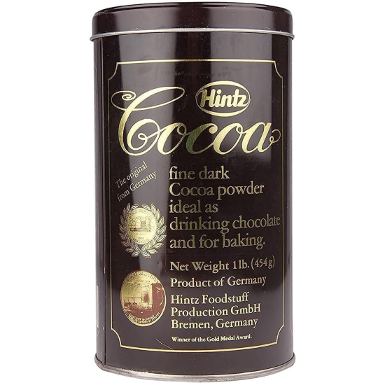 Hintz Cocoa Powder Tin 10-12% Fat 454g Pack Of 6