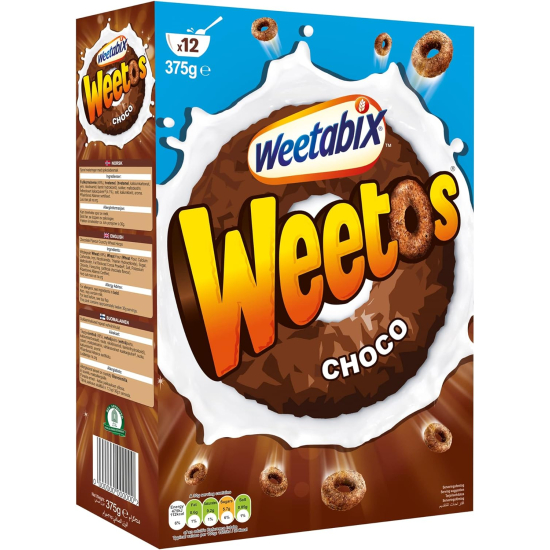 Weetabix Weetos 375g, Pack Of 10