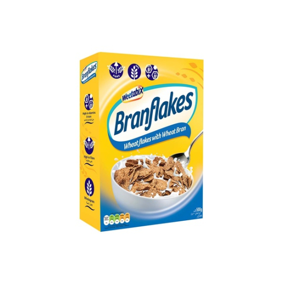 Weetabix Bran Flakes 500g, Pack Of 10