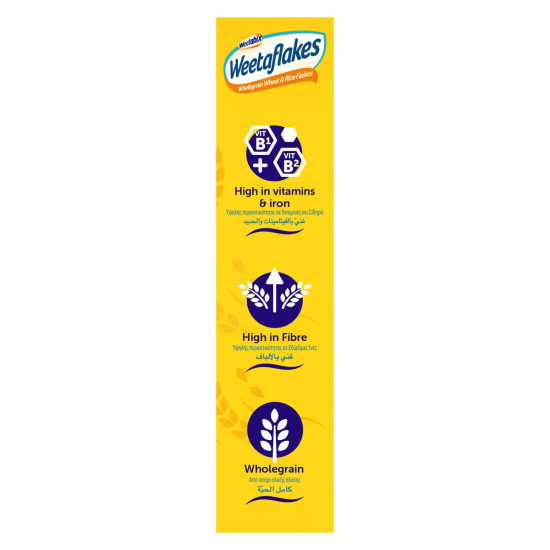 Weetabix Weetaflakes Wheat & Rice 375g, Pack Of 10